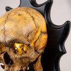 Skull Nightlight Resin Warm LED Sound Module