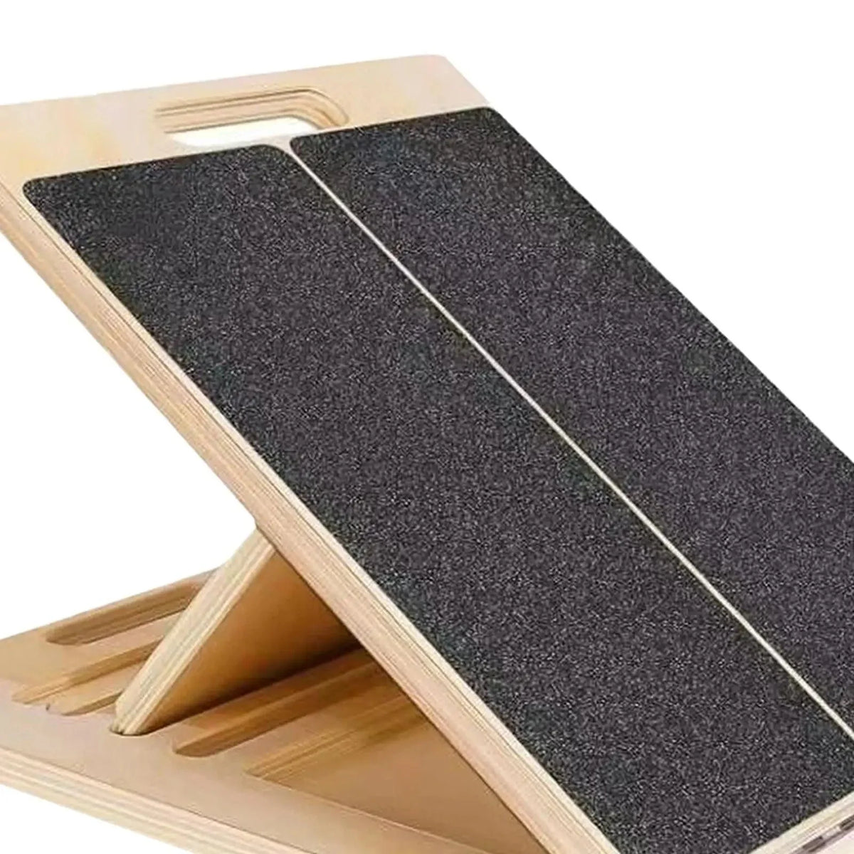 Slant Board Foldable Adjustable Wood Non-Slip