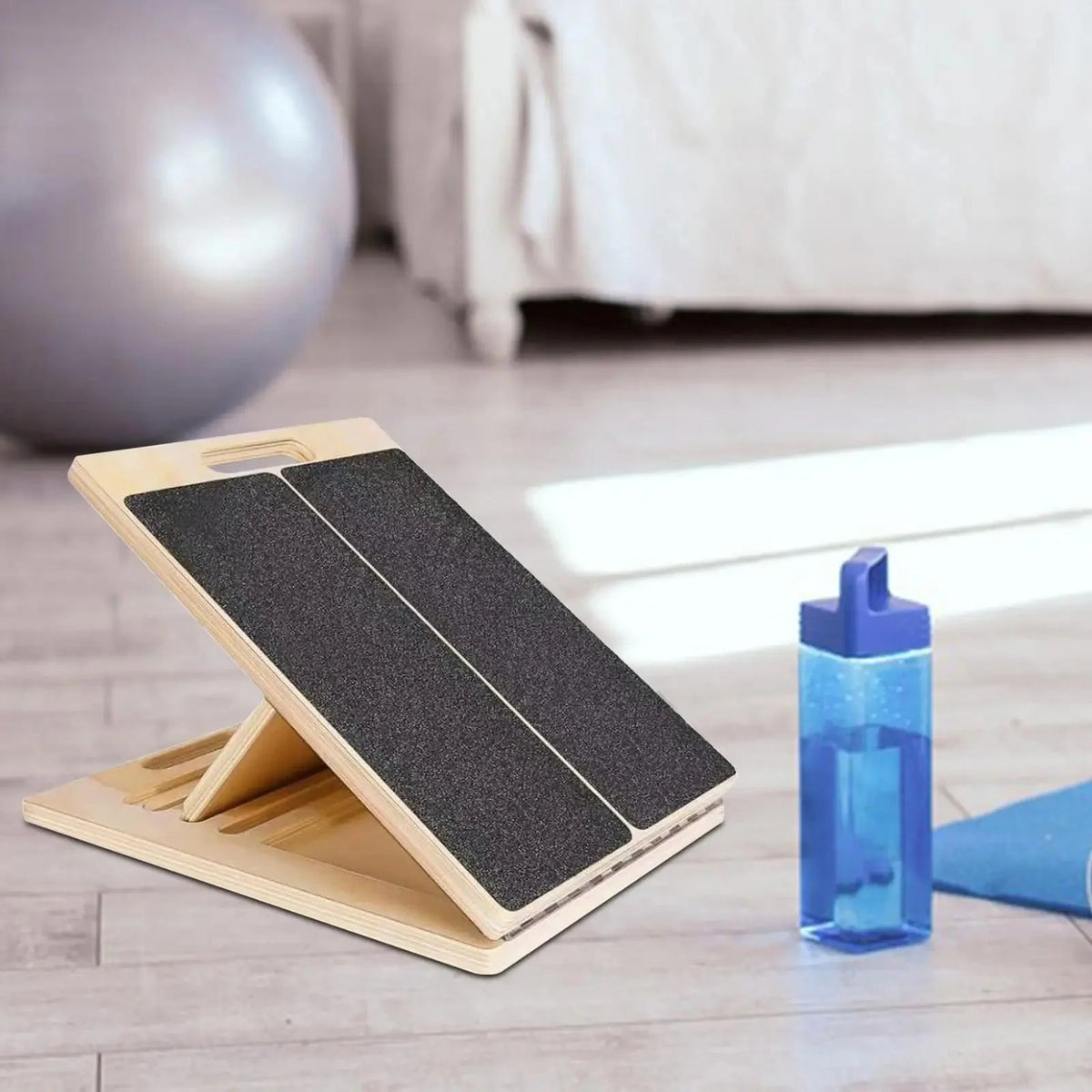 Slant Board Foldable Adjustable Wood Non-Slip