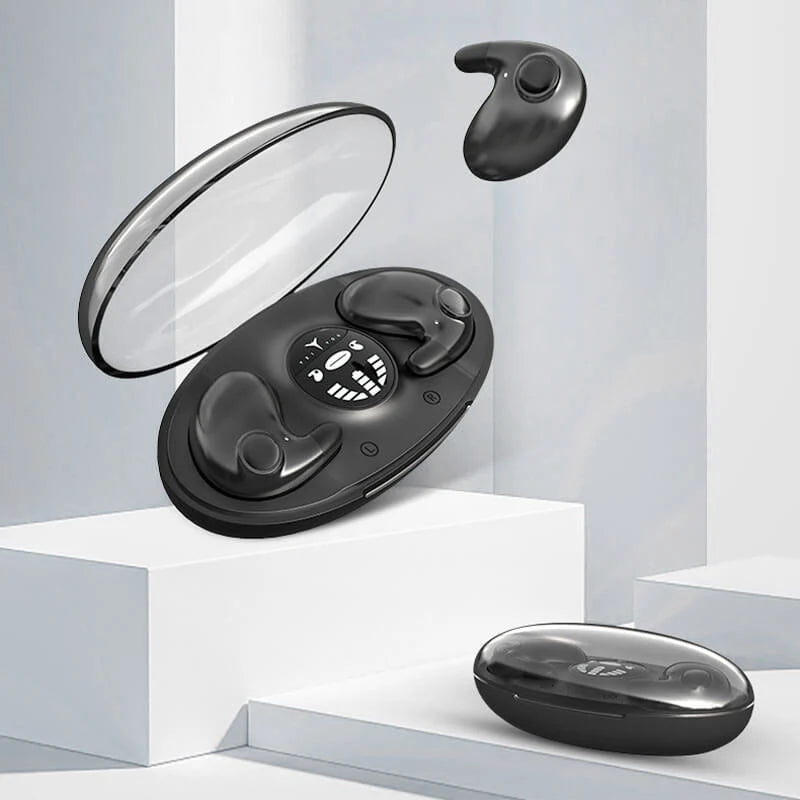 Sleep Earbuds Ergonomic Invisible Charging Case