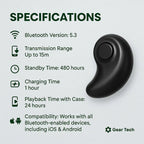 Sleep Earbuds Ergonomic Side-Sleeper Noise Cancelling