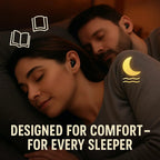 Sleep Earbuds Ergonomic Side-Sleeper Noise Cancelling