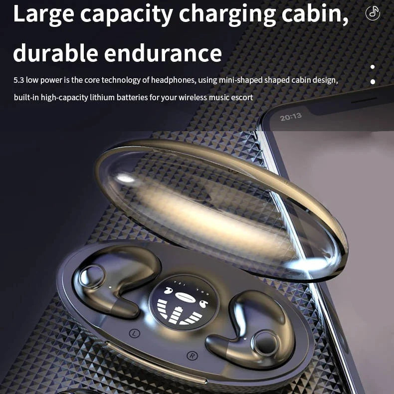 Sleep Earbuds Ultra-Thin Noise-Isolating 24-Hour Battery