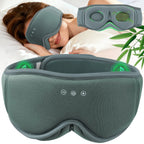 Sleep Eye Mask 3D Blackout Bluetooth Bamboo Blend