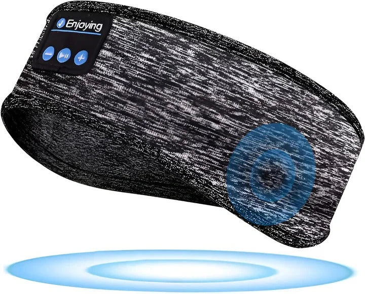 Sleep Headband Breathable Cotton Noise-Cancelling Speakers 3-Night Battery