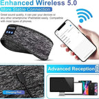 Sleep Headband Wireless Noise-Canceling Breathable Cotton