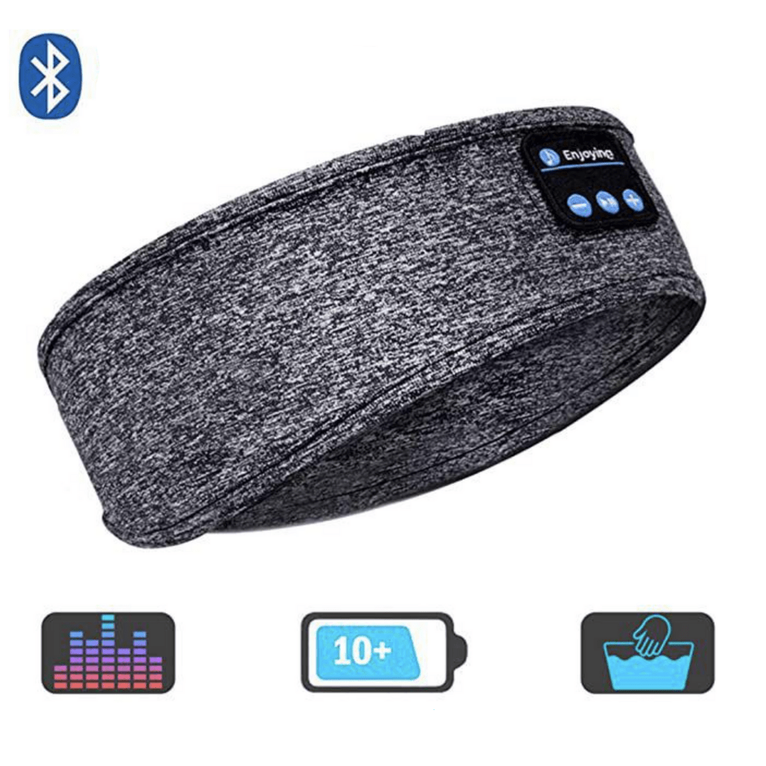 Sleep Mask Bluetooth 5.0 Breathable Light-Blocking