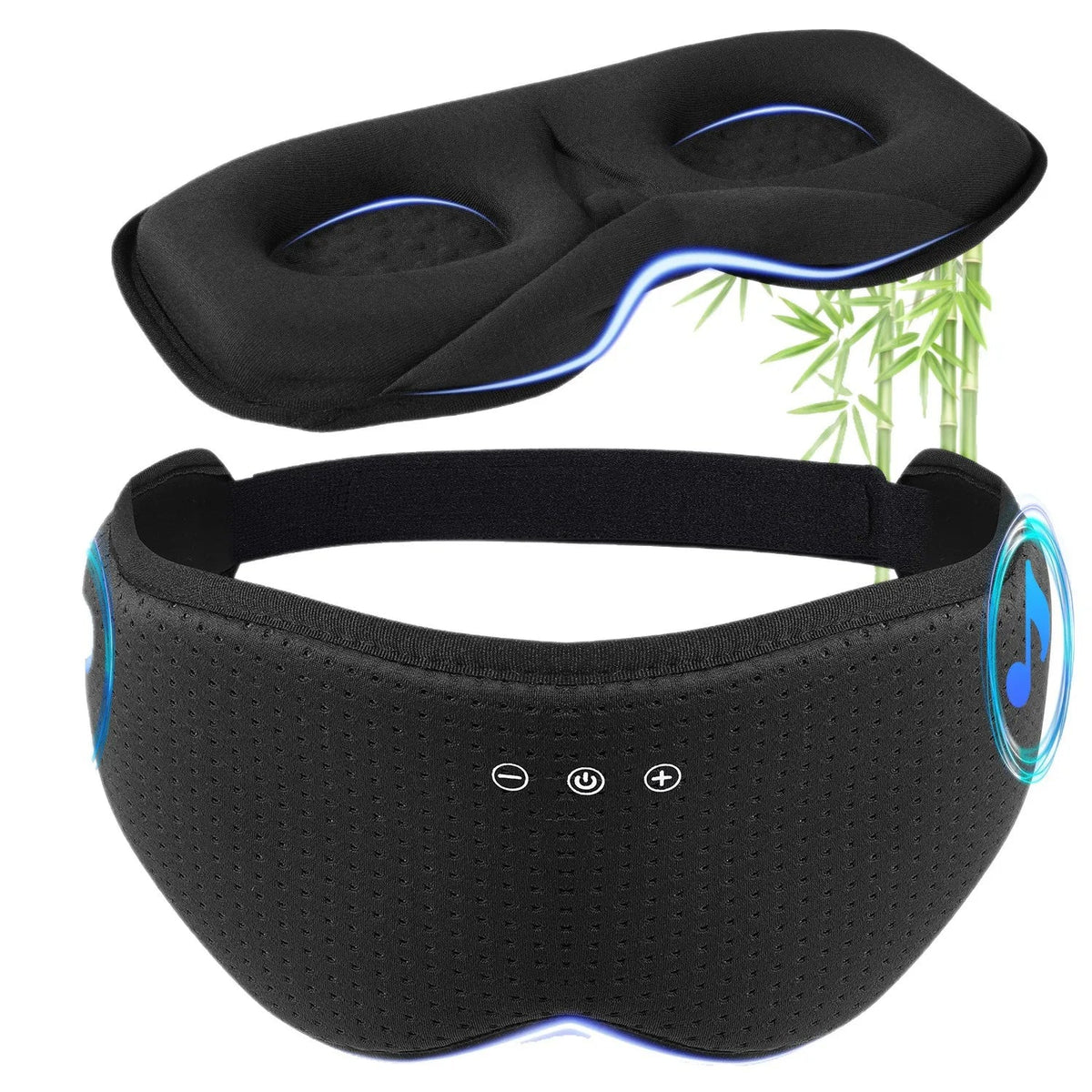 Sleep Mask Bluetooth Audio Light Blocking & Breathable