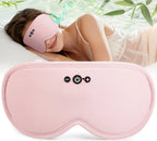 Sleep Mask Built-In Bluetooth Light-Blocking Bamboo Fiber