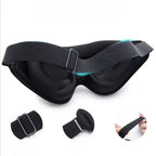 Sleep Mask Memory Foam Light-Blocking Adjustable Strap