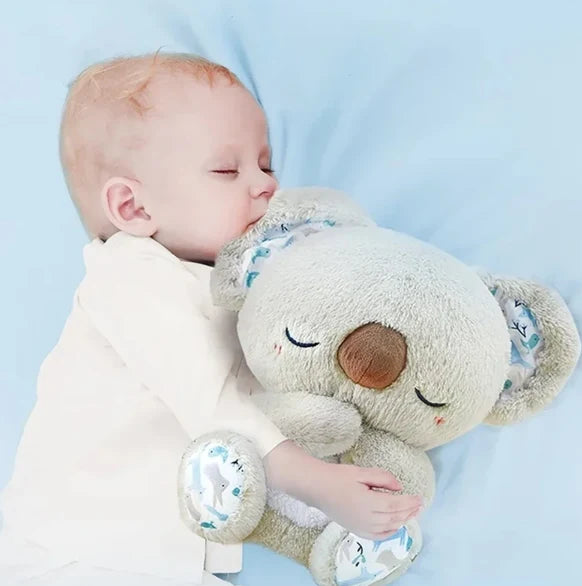 Sleep Toy Plush Breath-Simulating Nightlight & Vibration