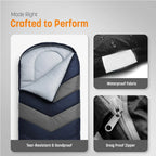 Sleeping Bag 3-Season Inflatable Pad & Pillow