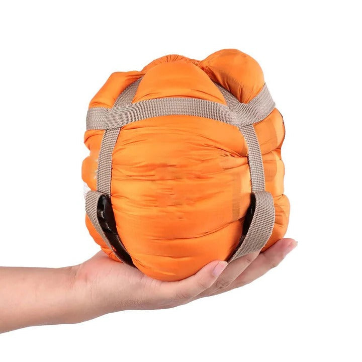 Sleeping Bag Convertible Water-Repellent Nylon & Polyester Lining