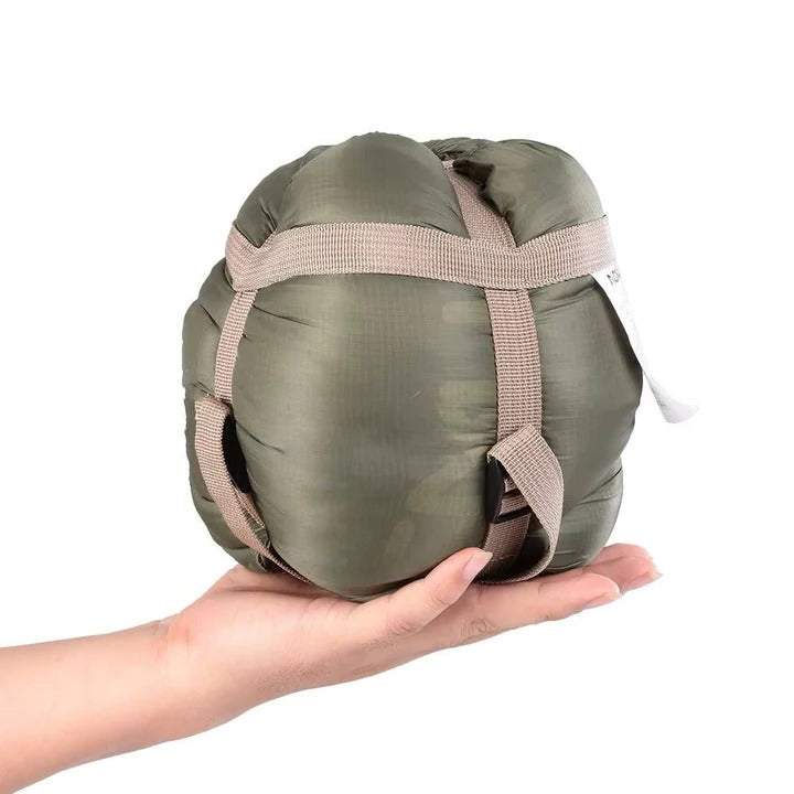 Sleeping Bag Convertible Water-Repellent Nylon & Polyester Lining