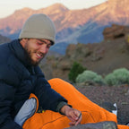 Sleeping Bag Convertible Water-Repellent Nylon & Polyester Lining