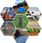 Sleeping Bag Heated Five-Zone USB-Powered Waterproof
