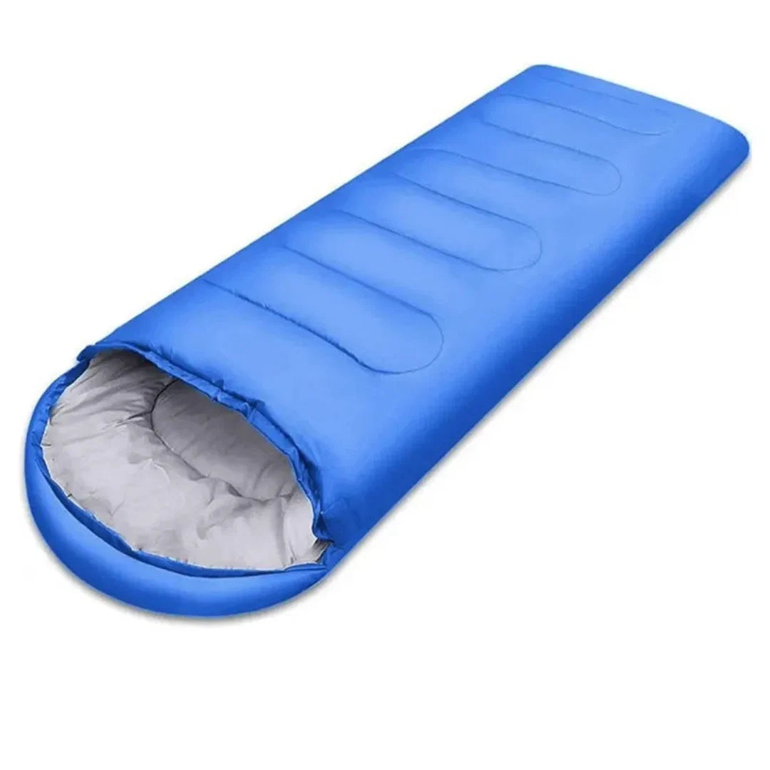 Sleeping Bag Lightweight Compact Polyester & Cotton Fill