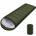 Sleeping Bag Lightweight Compact Polyester & Cotton Fill