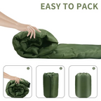 Sleeping Bag Ultralight Waterproof All-Season Envelope Style