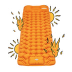 Sleeping Mat Built-In Pump Ergonomic & Puncture-Resistant TPU