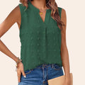 Sleeveless Blouse Soft & Breathable Fabric Flattering Loose Fit