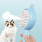 Slicker Brush Rechargeable Steam Cleaning Ergonomic Grip