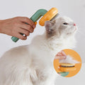 Slicker Brush Self-Cleaning One-Click Stainless Steel Bristles
