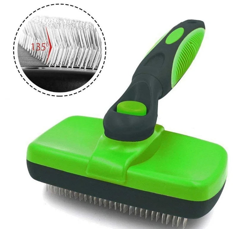 Slicker Brush Self-Cleaning Stainless Steel Pins