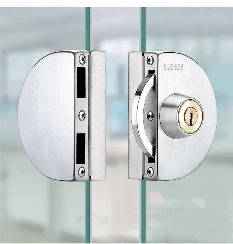 Sliding Glass Door Lock Stainless Steel Easy Install