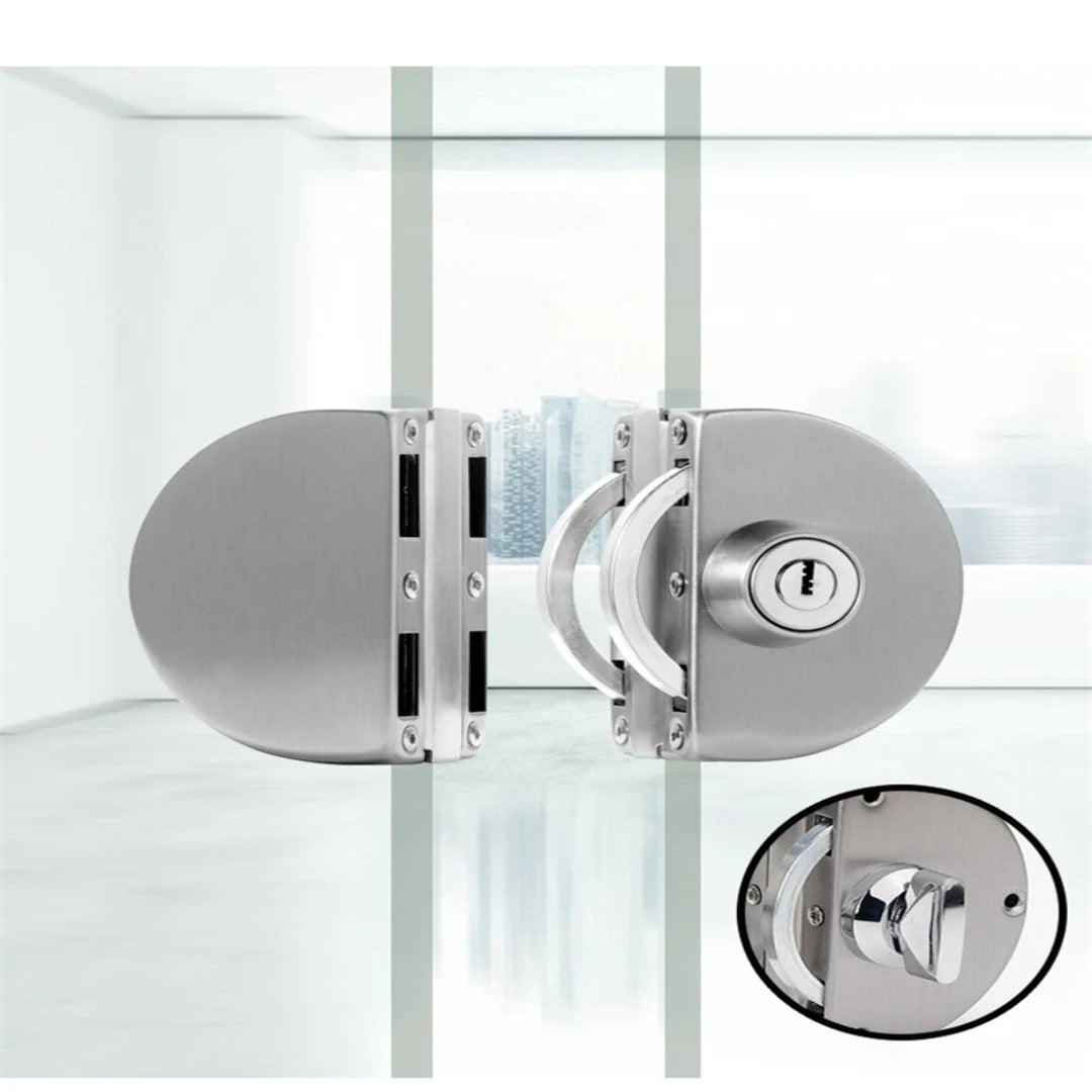 Sliding Glass Door Lock Stainless Steel Easy Install