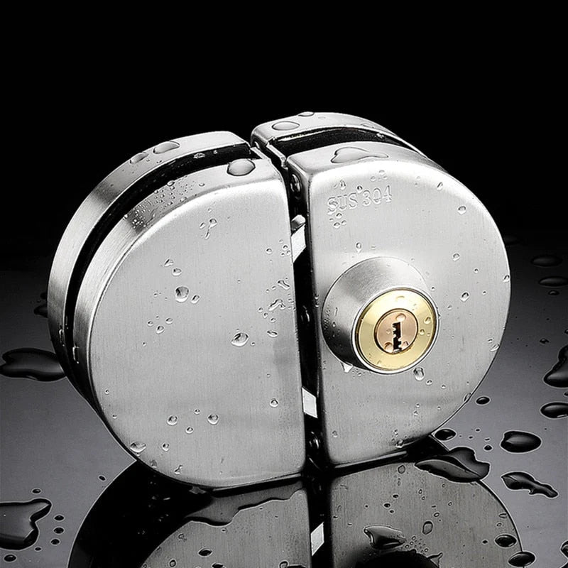 Sliding Glass Door Lock Stainless Steel Easy Install
