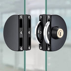 Sliding Glass Door Lock Stainless Steel Fits 10–14 mm