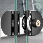 Sliding Glass Door Lock Stainless Steel Fits 10–14 mm