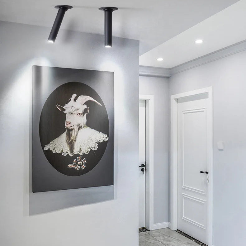 Slim Aluminium Adjustable Recessed Spotlight (24° Beam)
