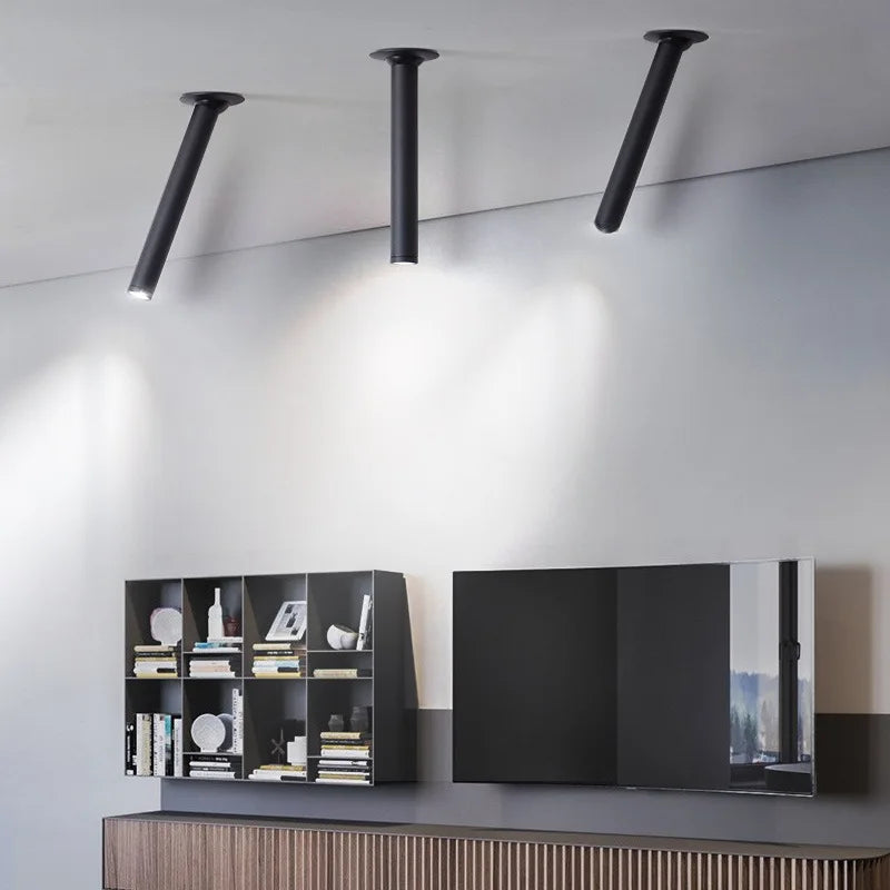 Slim Aluminium Adjustable Recessed Spotlight (24° Beam)