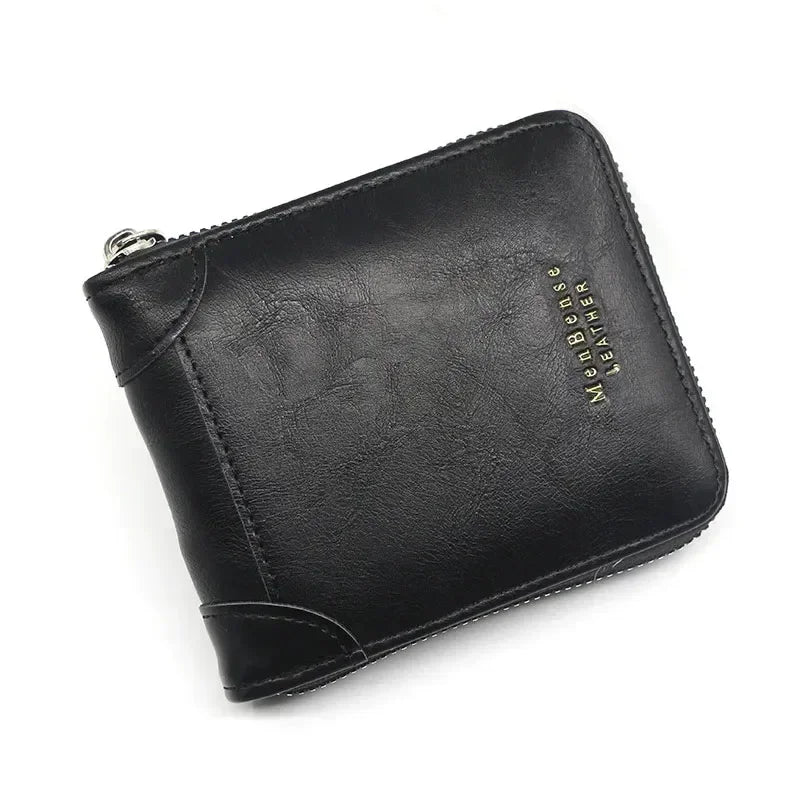 Slim Wallet Genuine Leather Minimalist Card Slots