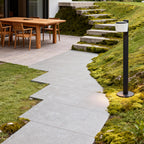 Slim Weatherproof Aluminum & Glass Path Light (Integrated 12W LED)