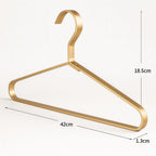 Slimline Clothes Hangers Aluminum Alloy Anti-Slip & Reinforced Frame