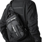 Sling Bag Lightweight High-Density Nylon Multiple Pockets