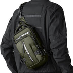 Sling Bag Lightweight High-Density Nylon Multiple Pockets