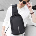 Sling Bag Water-Resistant Tablet Sleeve & USB Port
