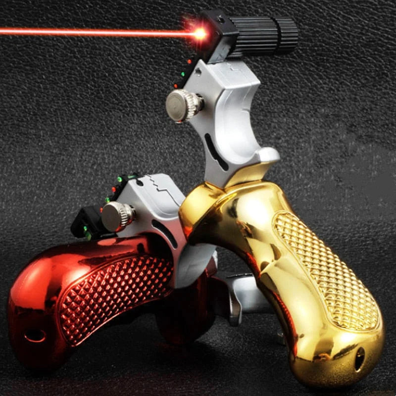 Slingshot Integrated Laser Sight Metal Frame & Ergonomic Grip
