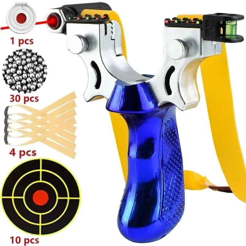 Slingshot LED Sight & Spirit Level Ergonomic Anti-Slip Grip