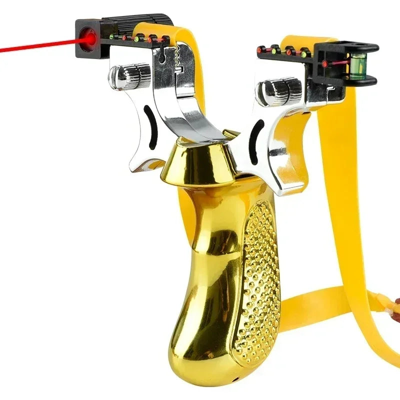Slingshot LED Sight & Spirit Level Ergonomic Anti-Slip Grip