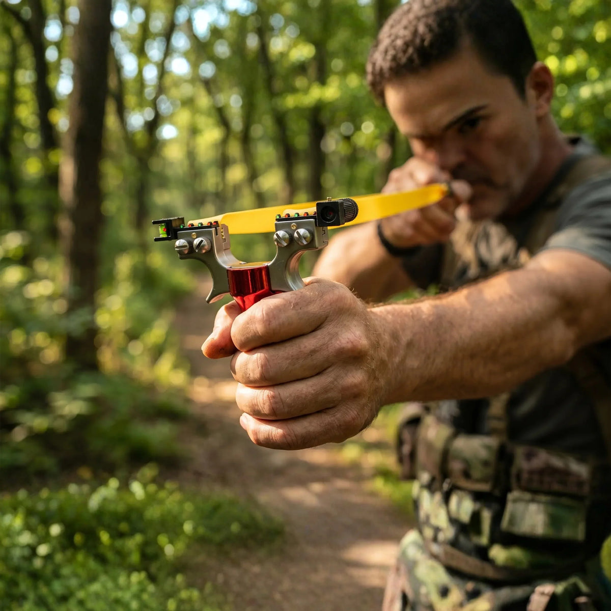 Slingshot Laser Targeting & Infrared Level Quick-Clamp Bands