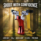Slingshot Laser Targeting & Infrared Level Quick-Clamp Bands