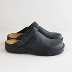 Slip-On Clogs Soft Leather Ergonomic Insole & Lightweight