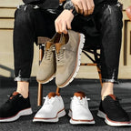 Slip-On Dress Shoes Wide Orthopedic Toe Box Breathable Knit