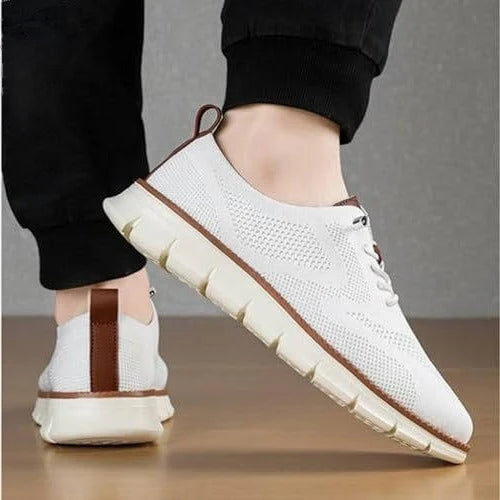 Slip-On Dress Shoes Wide Orthopedic Toe Box Elastic Collar