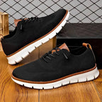 Slip-On Dress Shoes Wide Orthopedic Toe Box Elastic Collar